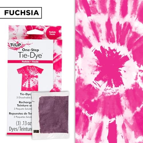 Tulip, Fuchsia One-Step Tie Kit Dye Refill Packs - Image 3