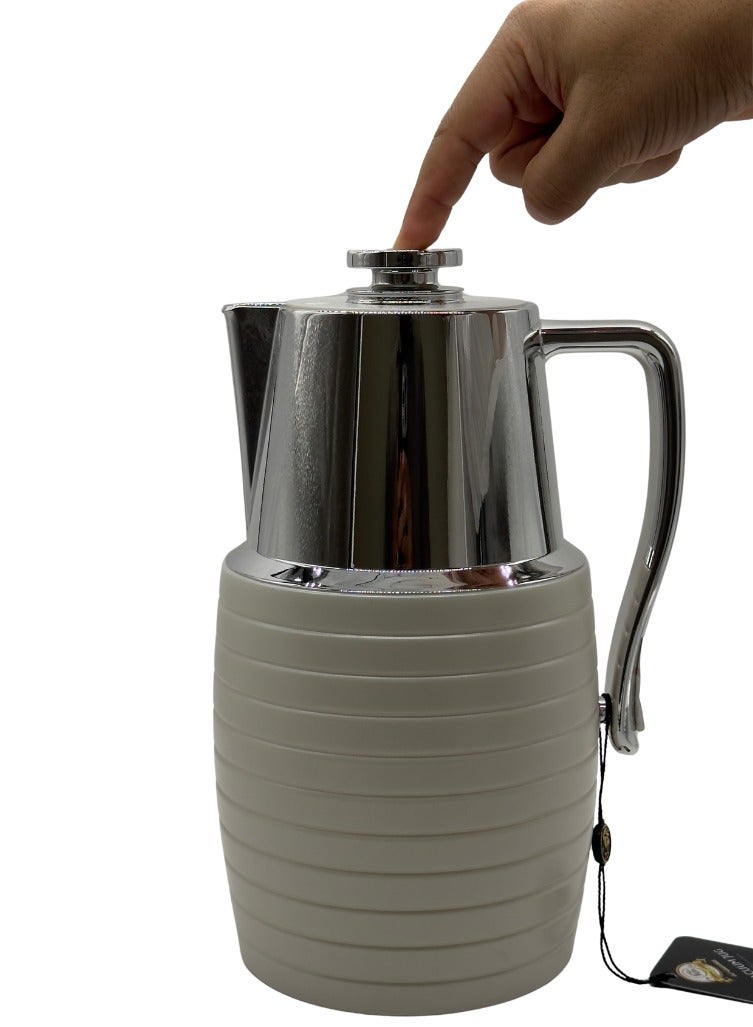 AL-GANNAS AL-GANNAS Premium Thermal Flask – 1L | Exclusive Design for Tea & Coffee - Image 3