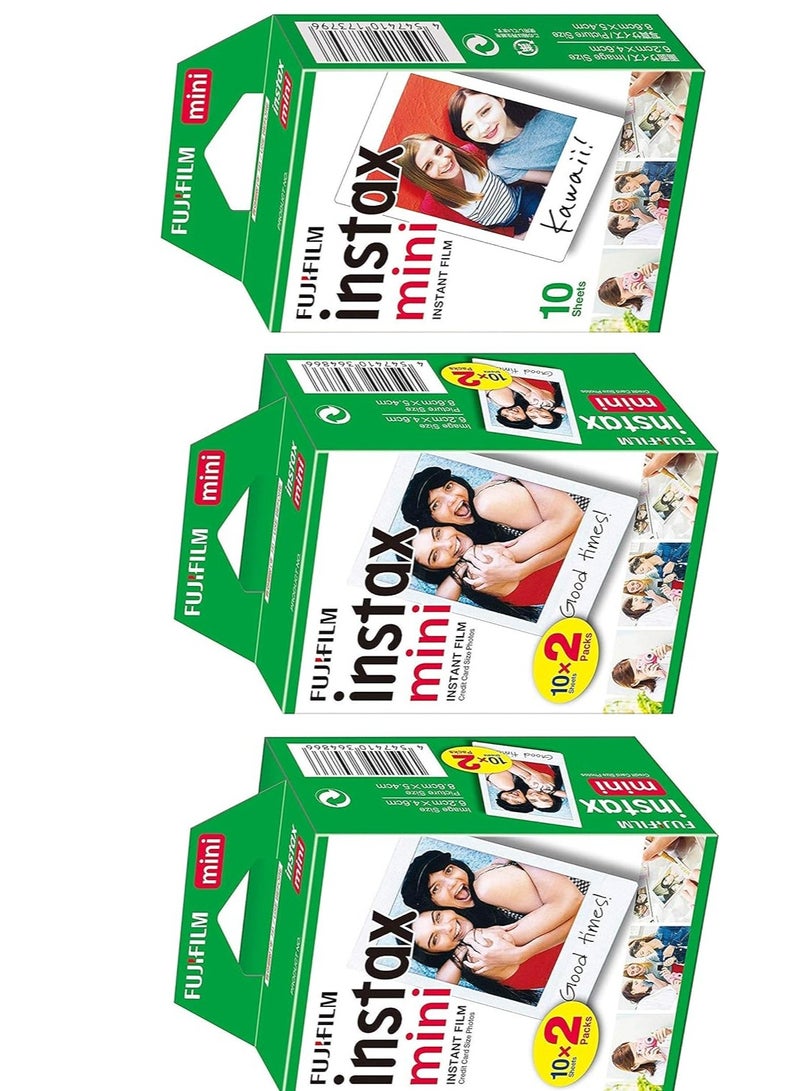 FUJIFILM FujiFilm Instax Mini Instant Film, Pack of 5 x 10 Sheets  - Image 1