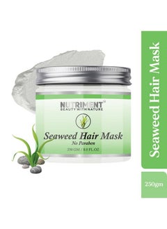 Seaweed Hair Mask Reduces Breakage And Damage Treats Frizzy Hair Healthier Scalp Adds Shine And Improves Hair Texture 250 Gm Hair Mask For Men And Women (Pack Of 1) - pzsku/Z9D94F23883B7E5DCF8A2Z/45/_/1679381834/1c2e355f-445f-4006-bb72-ca2b87f43c98