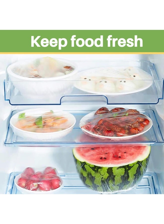 Clear Elastic Food Covers for Bowls, Plates and Pots, 20 Pack - Image 4