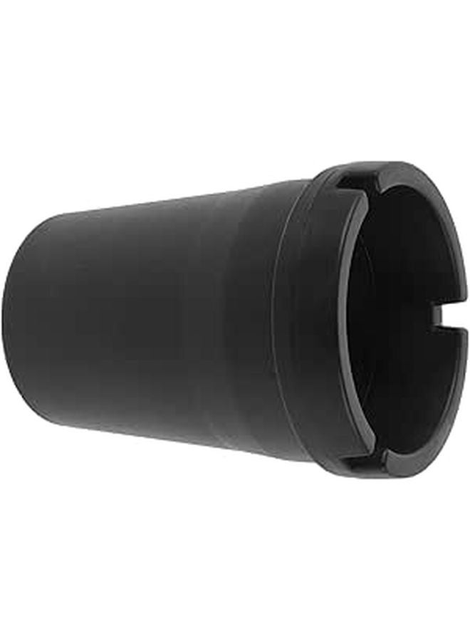 Black Portable Car Ashtray Mini Travel Cup Auto Ash Container For Vehicle Interior Desk - Image 1