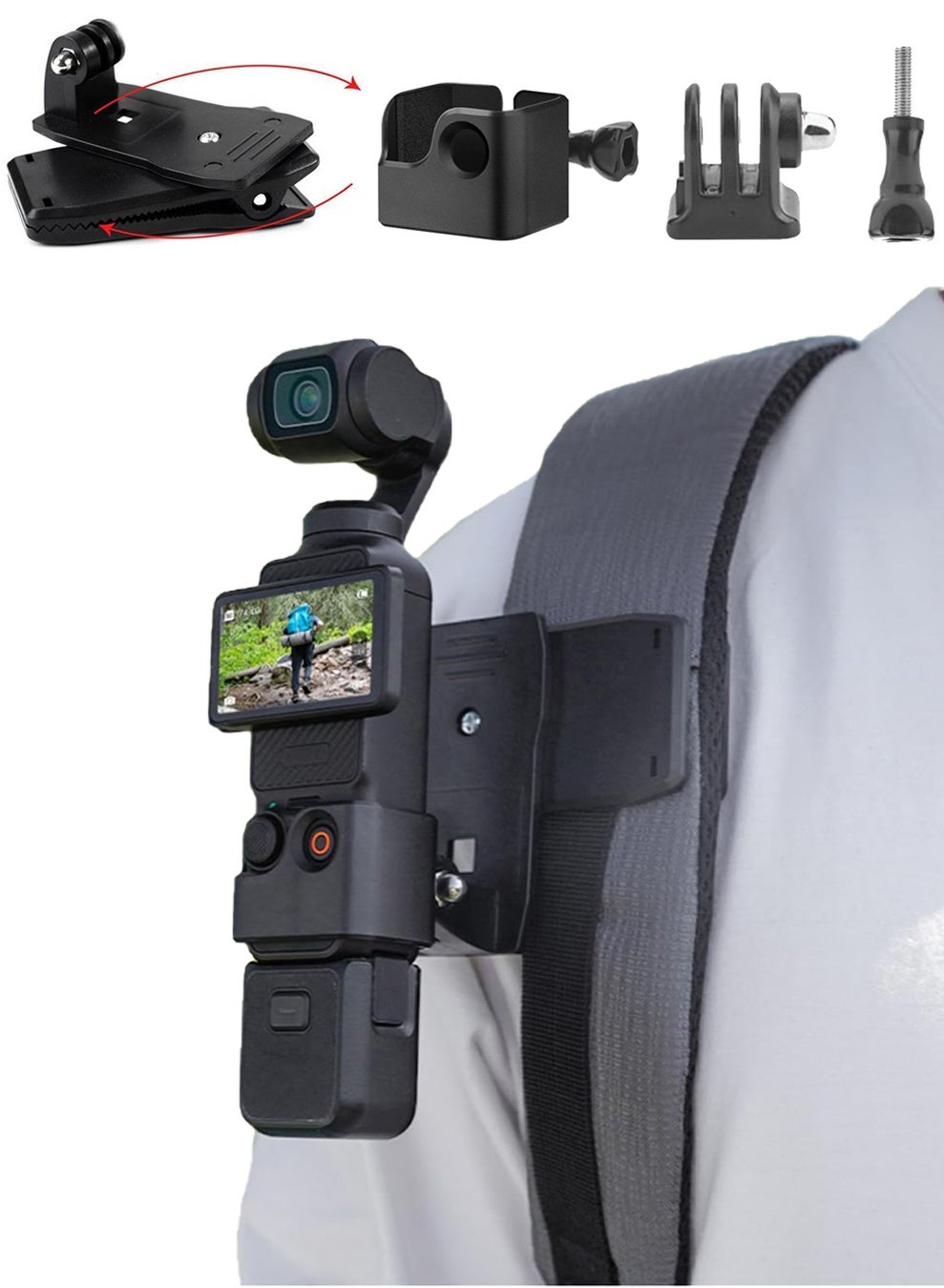NajmStyle NajmStyle Backpack Holder For Dji Osmo Pocket 3 Z9D951FD283959EDD9C3AZ
