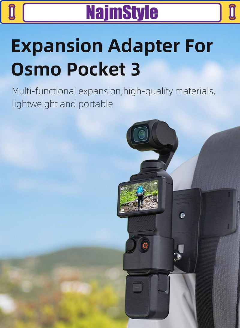 NajmStyle Backpack Holder for DJI Osmo Pocket 3 Accessories - Image 2
