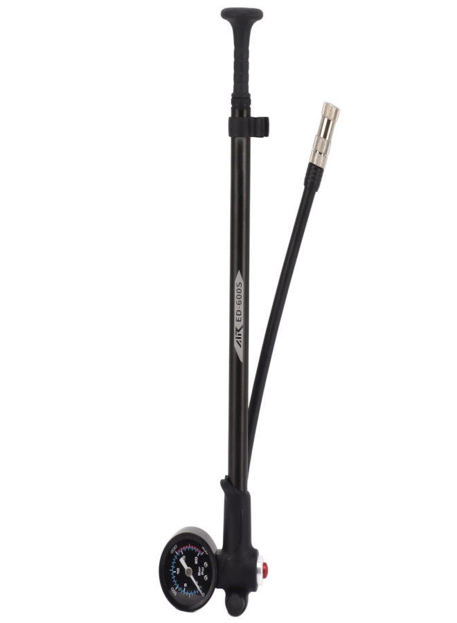 إنلي مضخة صدمات عالية الضغط 300 رطل لكل بوصة مربعة، محمولة، صمام أمريكي فرنسي، مصنوعة من سبائك الألومنيوم، للدراجات الجبلية والطرق والدراجات النارية. - Image 1