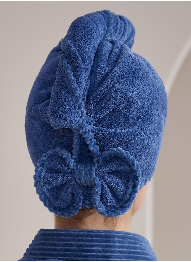 ريفي - غطاء شعر كبير مودرن ازرق ريفي - Image 1