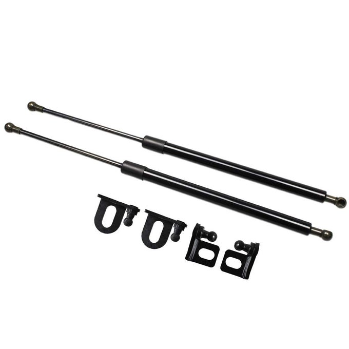 Lift Supports Struts For Toyota Land Cruiser Lc70 19842020 Front Bonnet Hood Modify Carbon Fiber Gas Charged Shock Dampers Spring Bar 2 Pcs Normal Black
