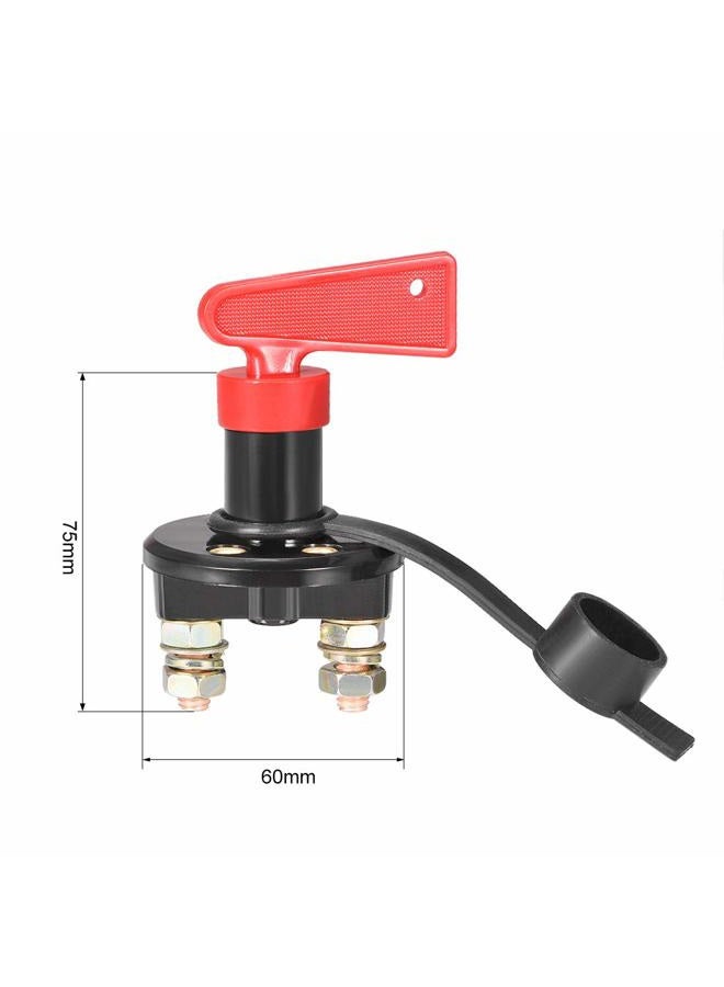 uxcell Battery Disconnect Switch Isolator Cut OFF Power Kill Switch for Marine Car Boat RV ATV Vehicles DC 60V/400A-B a19012400ux0209 - Image 3