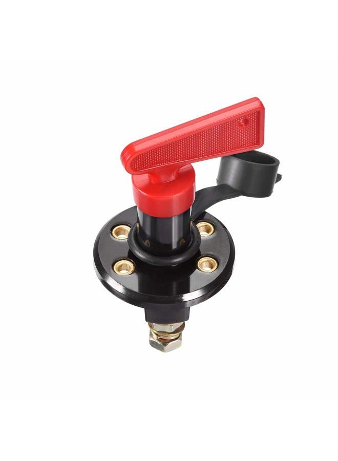 uxcell Battery Disconnect Switch Isolator Cut OFF Power Kill Switch for Marine Car Boat RV ATV Vehicles DC 60V/400A-B a19012400ux0209 - Image 1