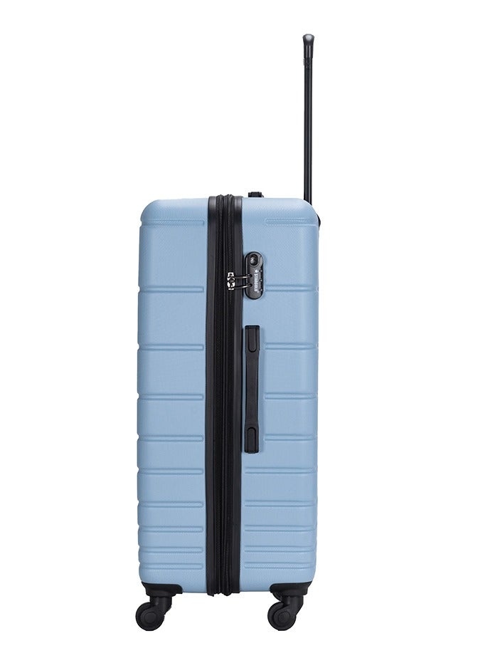 ستارجولد 4 عبوات من عربة أمتعة مقفلة ذات رقم دوار للجانب الصلب - Image 4