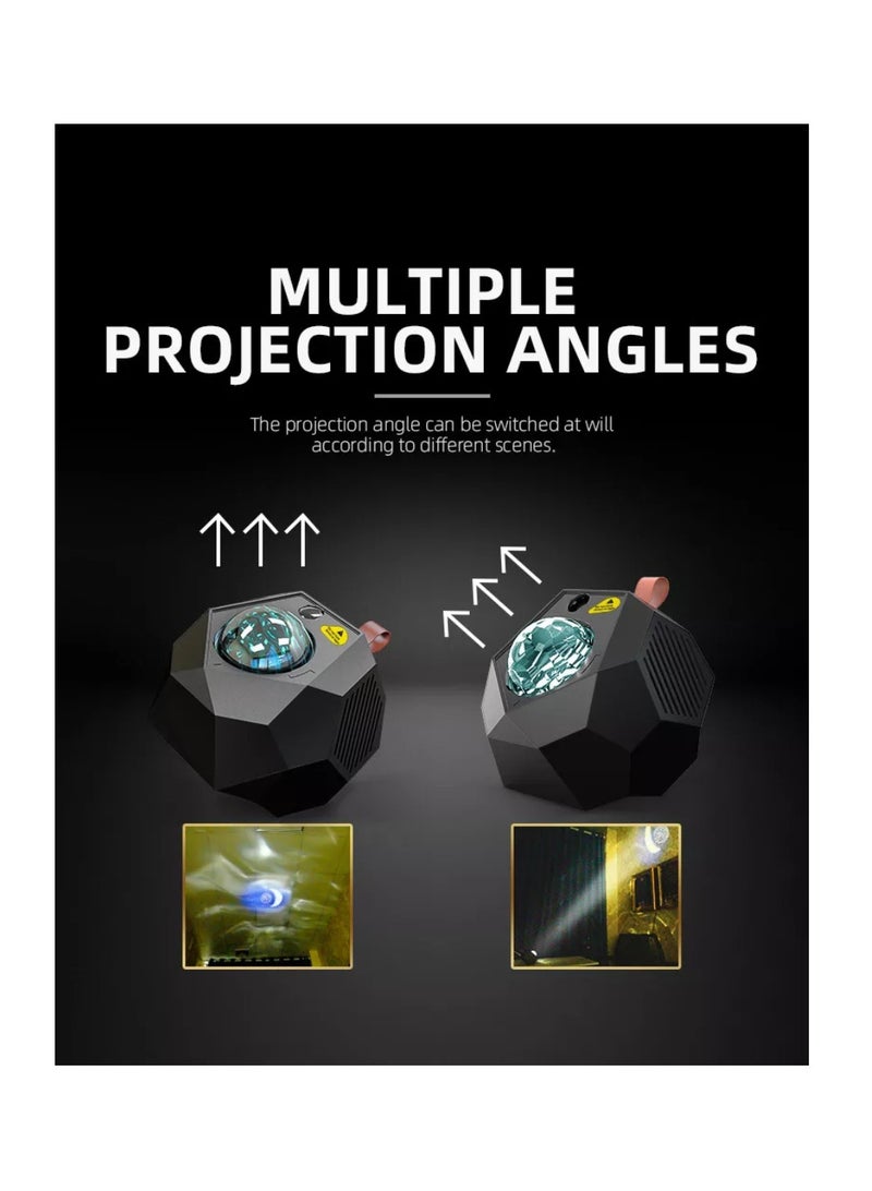 إيكوانتو مصباح LED للقرآن يعمل باللمس مكبرات صوت بخاصية البلوتوث لاسلكية مسلمة مرصعة بالنجوم ضوء الليل مكبرات صوت للقرآن الكريم جهاز عرض ستار مون App التحكم في مكبر صوت القرآن الكريم - Image 2