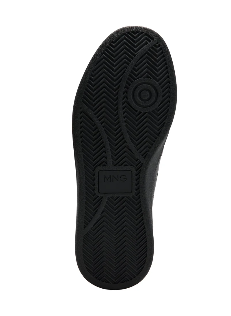 Mango Man 99-NEGRO Leather Penny Loafers for Men | Best Price UAE
