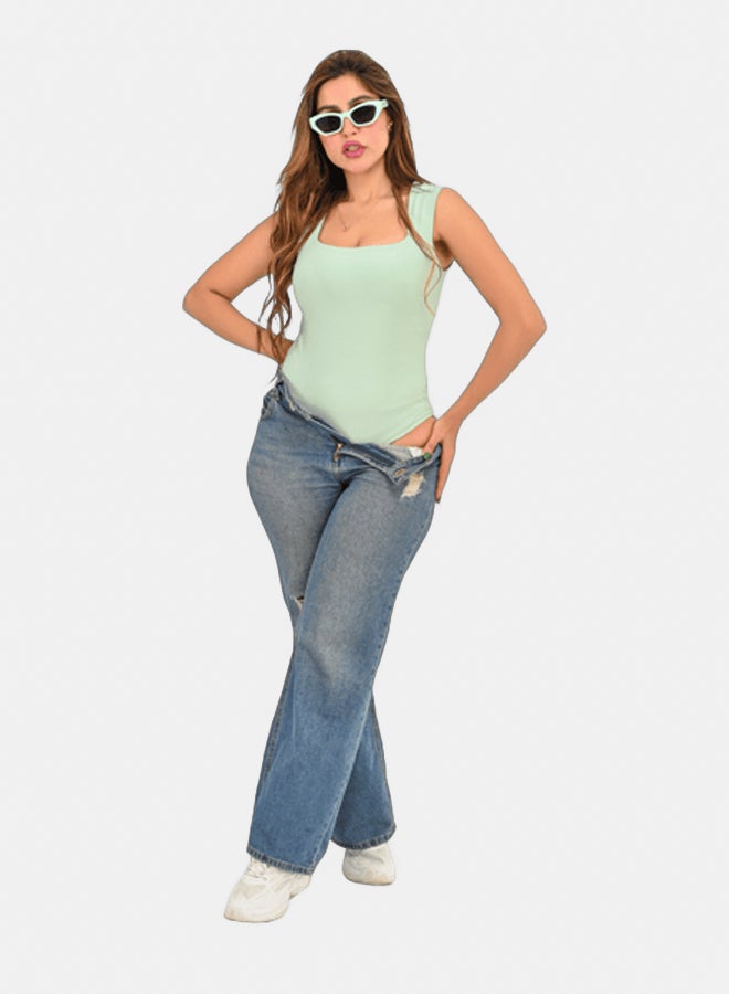 LAVEX Women Bodysuit Square Neck - Image 2