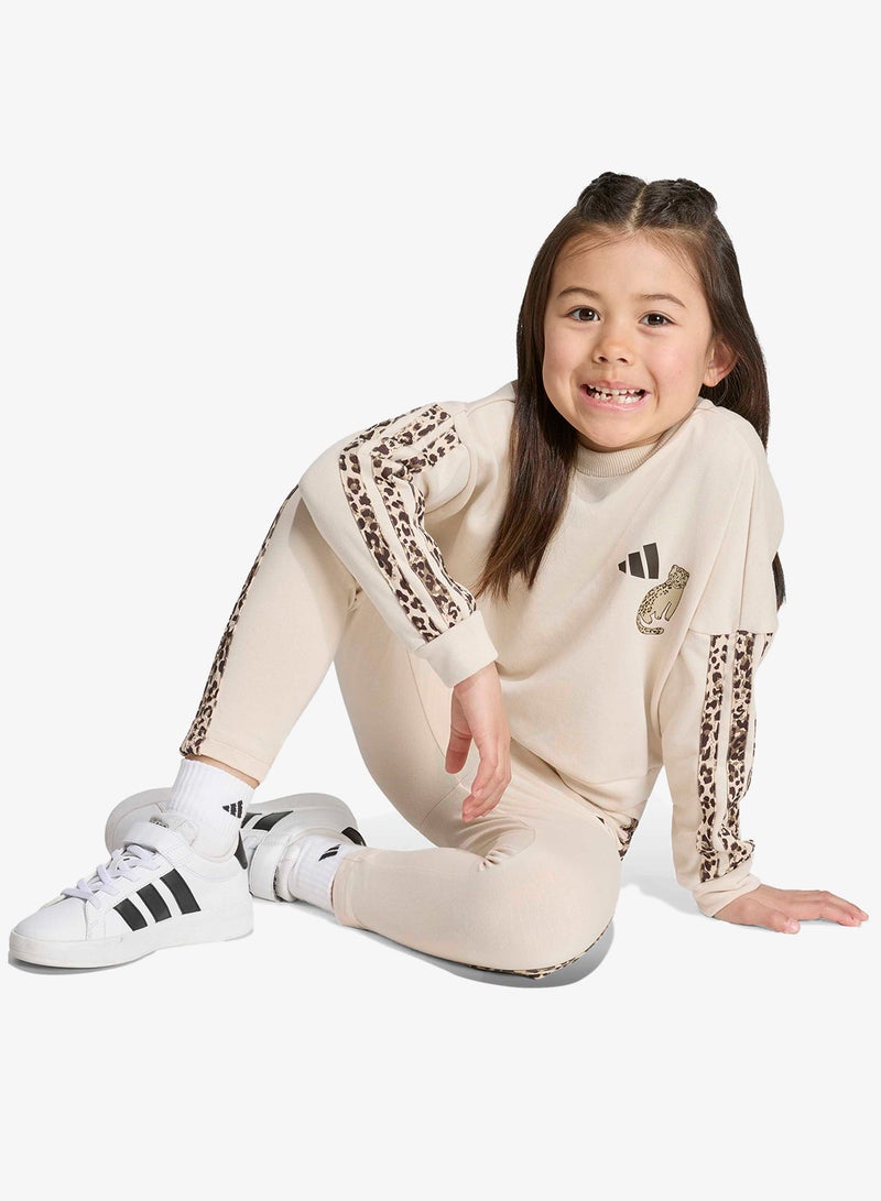 Adidas Kids 3-Stripes Lg Activewear Set - Image 3