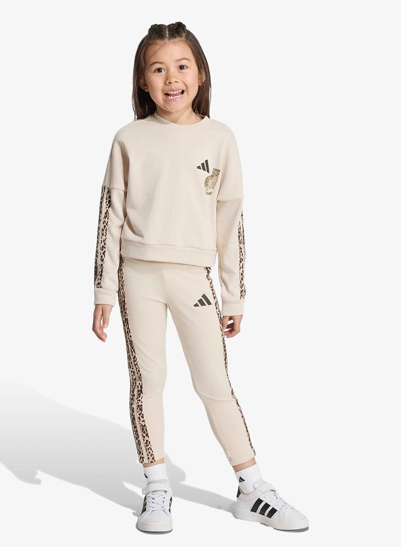 Adidas Kids 3-Stripes Lg Activewear Set - Image 1