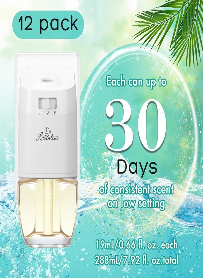DERDUFT Plug In Refills Air Freshener 12 Pack - Ocean Breeze, Fresh Linen, Bohemia Forest, Winds in Summer, Scented Refill for Home, Bathrooms Use, Compatible with Air Wick & Glade - Image 5