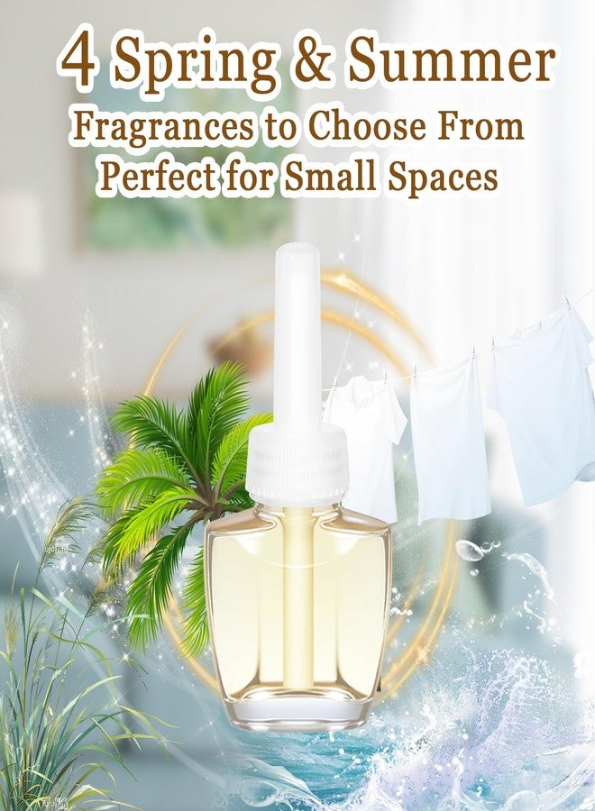 DERDUFT Plug In Refills Air Freshener 12 Pack - Ocean Breeze, Fresh Linen, Bohemia Forest, Winds in Summer, Scented Refill for Home, Bathrooms Use, Compatible with Air Wick & Glade - Image 4