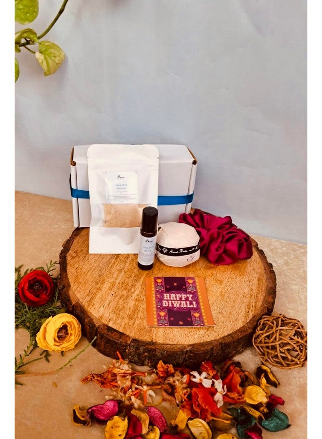 Astrid Mini spa bundle for relaxation by Astrid, 3 in one gift set, Body Care Box, Bath and Body Care, Wellness Spa hamper, Gift for him and her, Festival gifting, Diwali Hamper - Image 1
