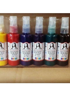 Südor Spray Fabric Acrylic Paint Water Based 6x70 Ml  - Image 1