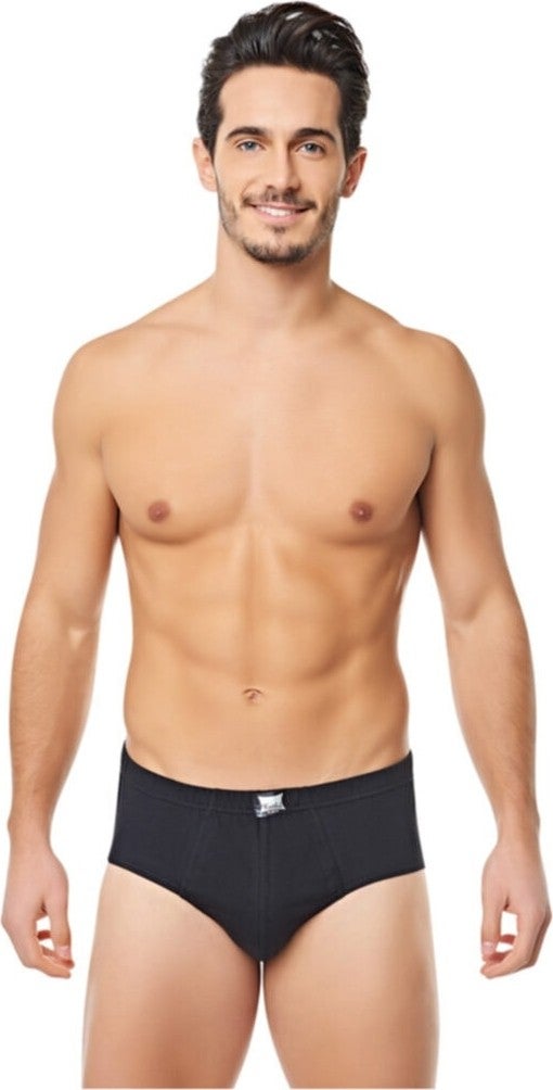 Tutku 3 Pieces Black Color Kom Slip Panties