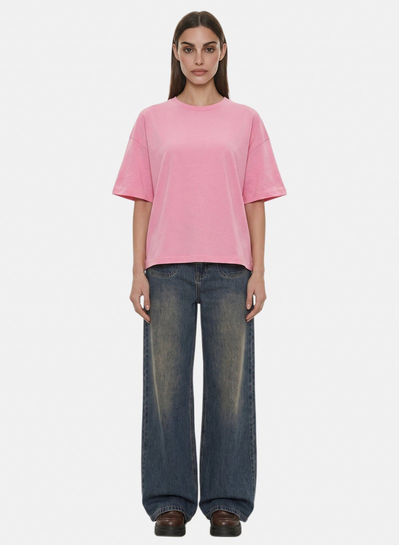 CTRL Initials Boxy Fit T-shirt - Women - Image 2