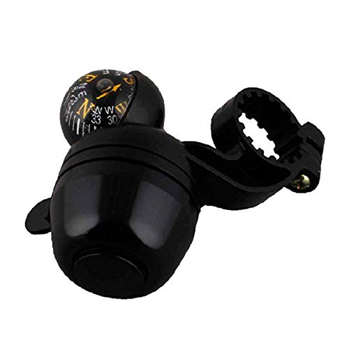 FASTPED® Plastic Bicycle Navigation Bike Compass and Handlebar Bell Plastic Bicycle Navigation Bike Direction identifier Handlebar Bell Bicycle Navigation Durable Quality Bell for Bicycle Ultra-Loud - Image 2