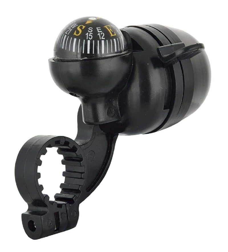 FASTPED® Plastic Bicycle Navigation Bike Compass and Handlebar Bell Plastic Bicycle Navigation Bike Direction identifier Handlebar Bell Bicycle Navigation Durable Quality Bell for Bicycle Ultra-Loud - Image 4