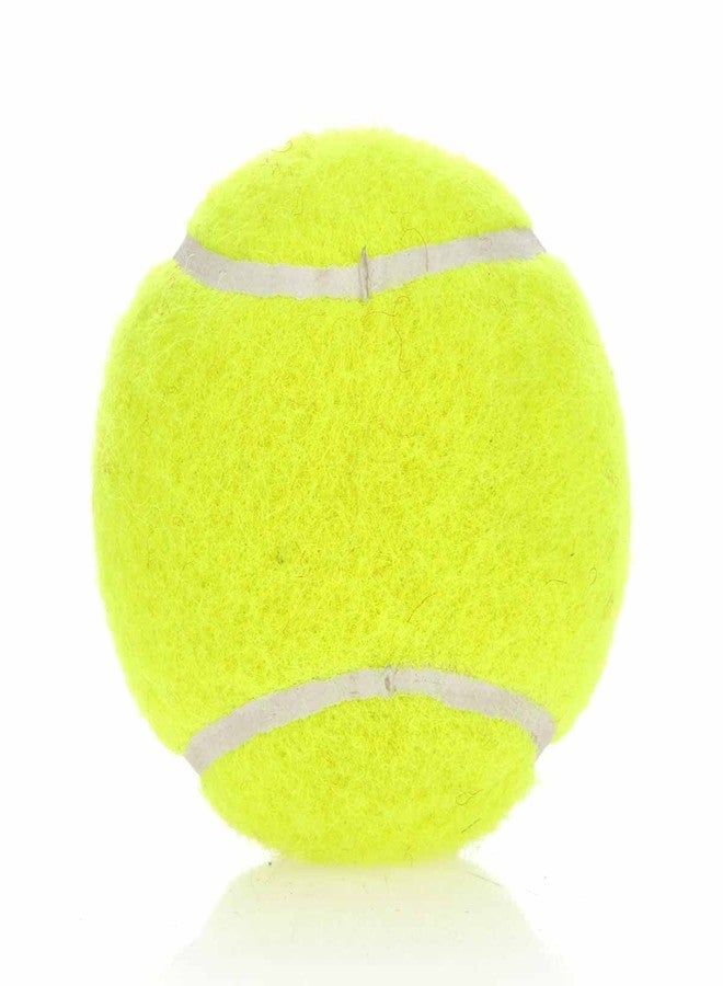 Vicky Rubber Tennis Cricket Ball, (Yellow) Standard size pack of 6 - Image 4
