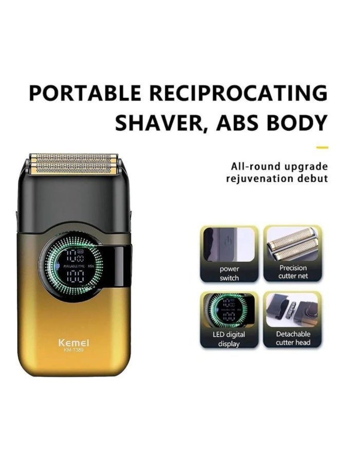 Kemei KM-T389 Rechargeable Electric Shaver for Men - Image 2