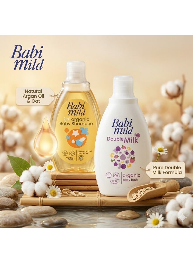 BABIMILD Organic Baby Shampoo & Shower Gel 180m +180 ml - Image 5