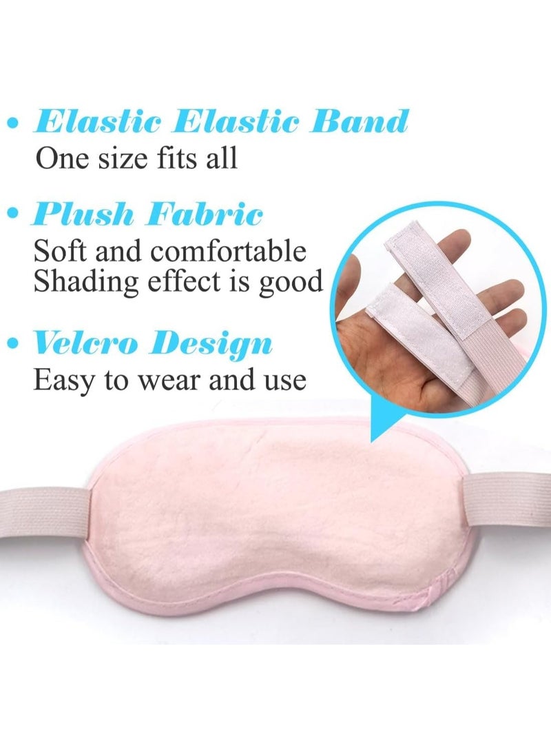 قناع جل للعين، قناع عيون بارد قابل لاعادة الاستخدام لعلاج إجهاد العين وتورم العين واحمرار العين المنتفخة والهالات السوداء والخطوط الدقيقة الناعمة وجراحة استعادة العين (بينك) - Image 5