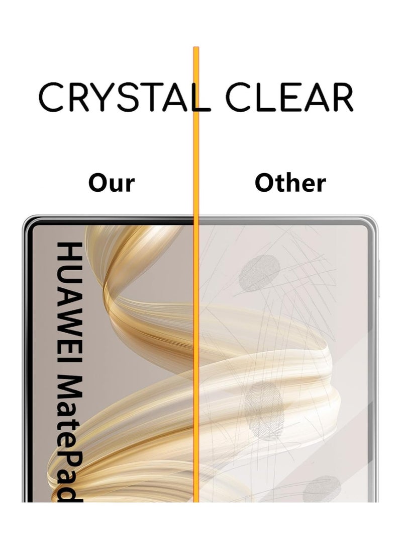 【2 Pack】 Screen Protector Compatible with Huawei MatePad Pro 12.2 inch 2024 (MRO-W00/W10), 9H Hardness Tempered Glass, Anti-Scratch Case Friendly for Huawei MatePad Pro 12.2 - Image 2