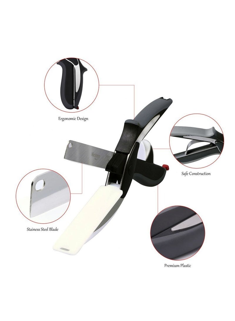 Excefore Kitchen Scissors,  Multipurpose Utility Stainless Steel Scissor - Image 2