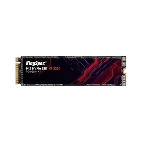 KingSpec 1TB M.2 SSD 2280 NVMe PCIe 4.0 x4, Incredible Read up to 5000MB/s, Internal M2 PCIe SSD Compatible with Gaming Console/Desktop/Gaming Laptop - Image 1