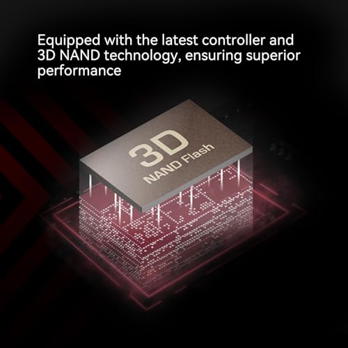 KingSpec 1TB M.2 SSD 2280 NVMe PCIe 4.0 x4, Incredible Read up to 5000MB/s, Internal M2 PCIe SSD Compatible with Gaming Console/Desktop/Gaming Laptop - Image 3
