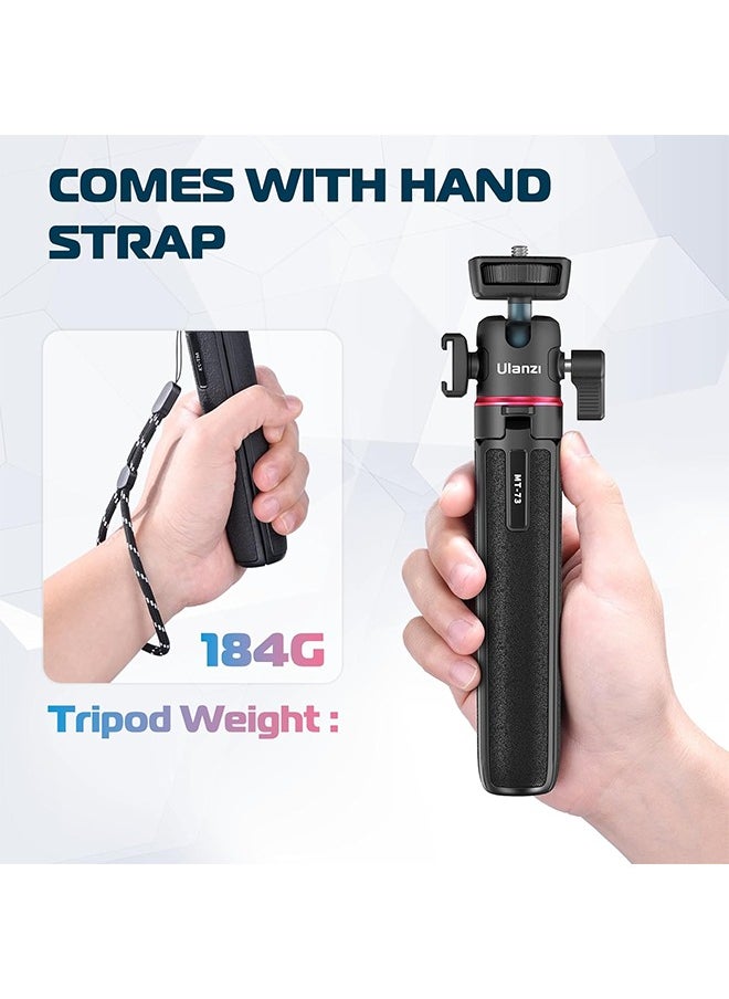 يولانزي ULANZI MT-73 Extension Pole Tripod, Mini Selfie Stick Tripod Stand Handle Grip for Webcam Canon G7X Mark III Sony ZV-1 RX100 VII A6400 A6600 Cameras Vlogging  - Image 4