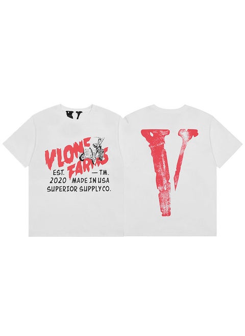 VLONE FOG Reflective Mosaic Tee Unisex 6230 White