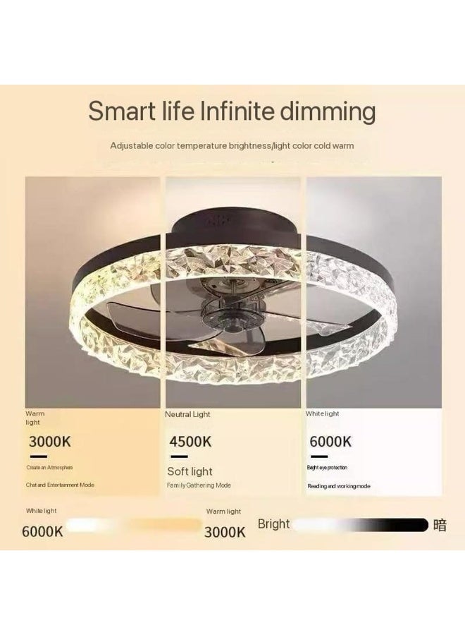 Raffine Modern Ceiling Fan with Remote Control and Quiet Motor – Energy-Efficient 3-Speed Indoor Fan with Reversible Airflow and Optional LED Light for Bedroom, Living Room, or Home Office. - Image 5