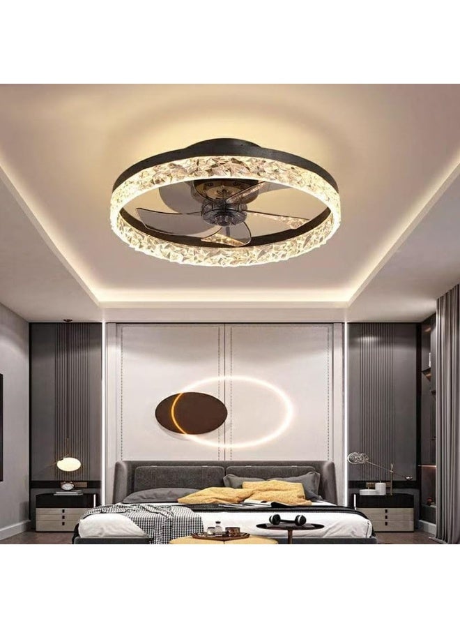 Raffine Modern Ceiling Fan with Remote Control and Quiet Motor – Energy-Efficient 3-Speed Indoor Fan with Reversible Airflow and Optional LED Light for Bedroom, Living Room, or Home Office. - Image 2