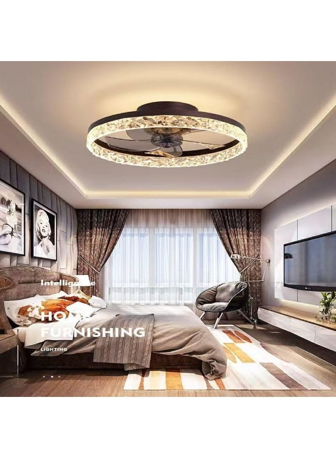 Raffine Modern Ceiling Fan with Remote Control and Quiet Motor – Energy-Efficient 3-Speed Indoor Fan with Reversible Airflow and Optional LED Light for Bedroom, Living Room, or Home Office. - Image 3