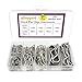 Alloygold 80 Pcs 6 Sizes Stainless Steel Hitch Pin Clip Kit for Hitch Pin Lock System Trucks Engine Repair - Image 2
