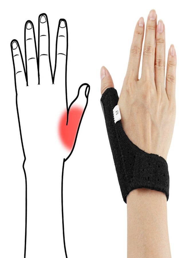 DOERDO DD Thumb Splint, Thumb Stabiliser Support for Kids, Adjustable Thumb Stabilizer Thumb Spica Splint, Left and Right Hand Universal, M - Image 4