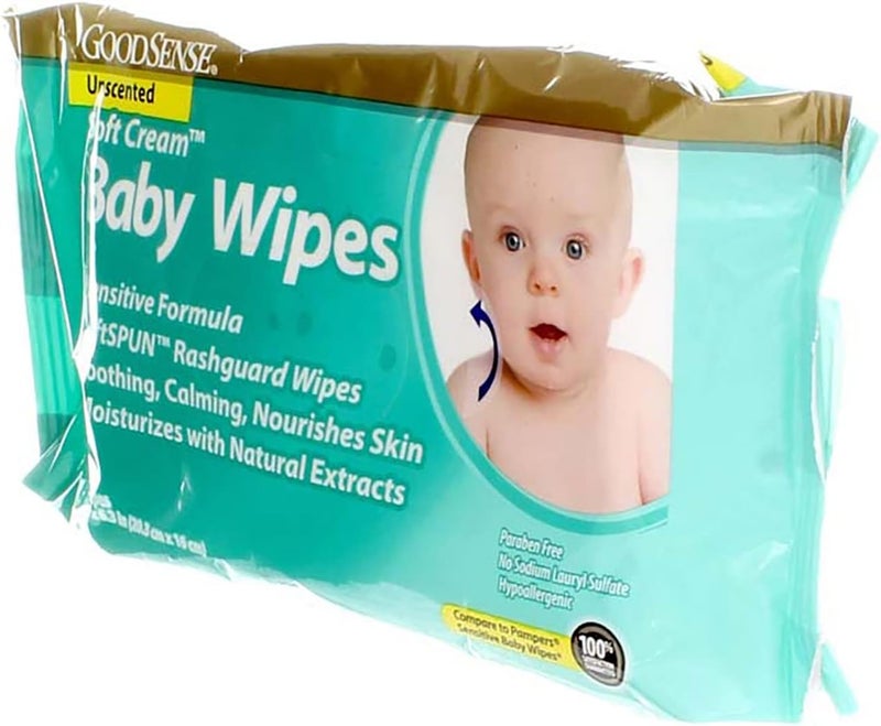 GoodSense Soft Cream Baby Wipes Unscented 35 Ct - Image 5