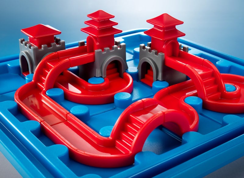 SmartGames Temple Connection â€“ 3D Path-Building Logic Puzzle Game with 80 Challenges for Ages 7+ - Image 5