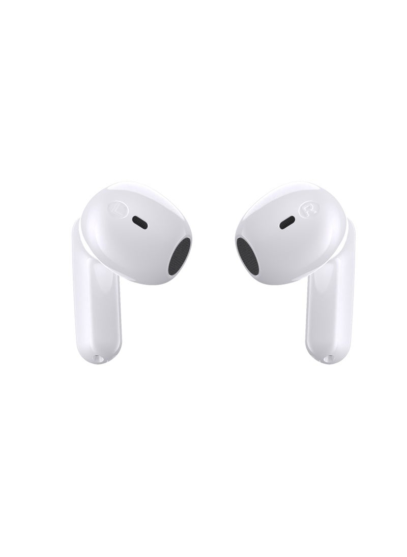 Xcell Xcell Soul13 Signature Wireless Earbuds | Ergonomic Stem Design, IPX4 Water Resistant | 5Hr Playtime + 5Hr Talktime | TWS with Touch Controls for iOS/Android | Compact & Stylish - White  - Image 5