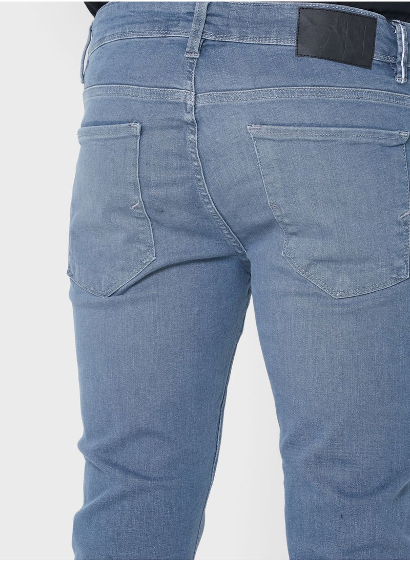 Selected Homme Slim Fit Jeans Blue  - Image 5