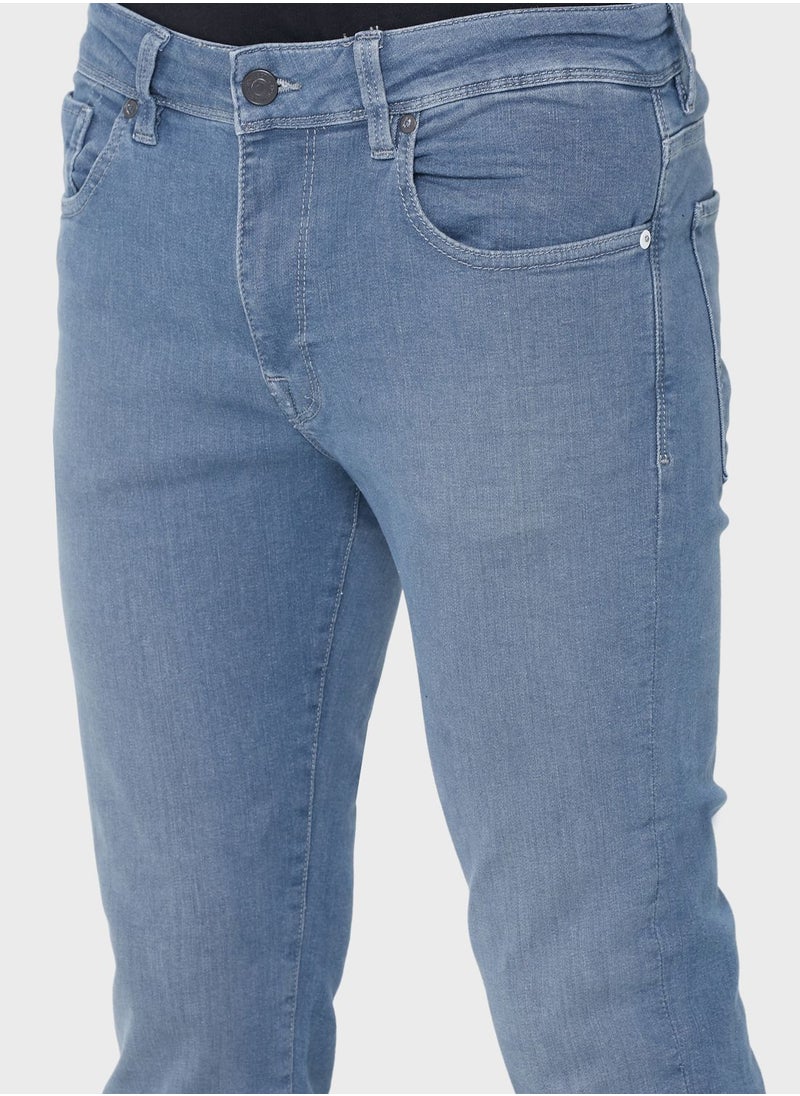Selected Homme Slim Fit Jeans Blue  - Image 4