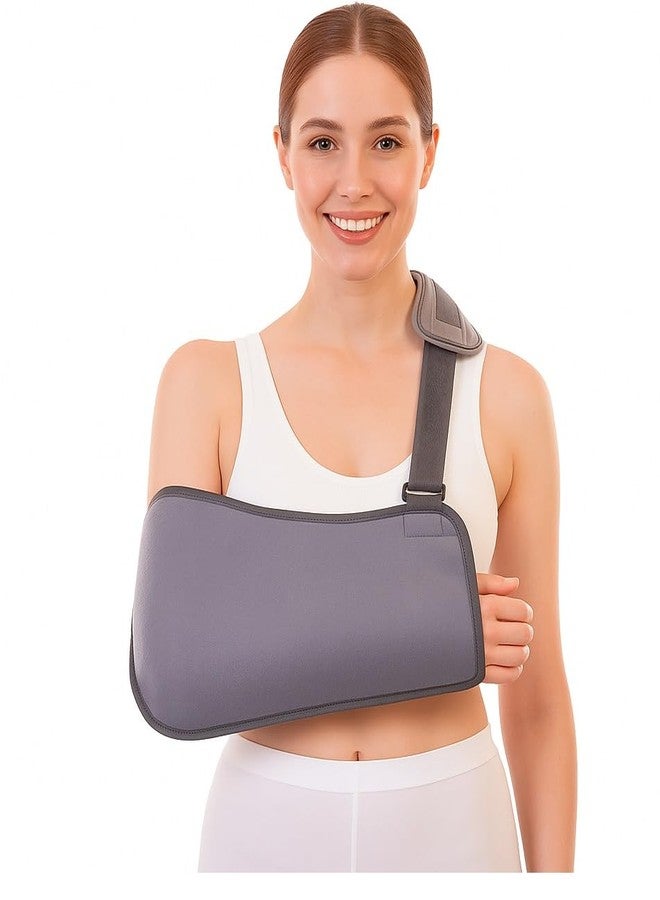 Dr Helix Arm Pouch Sling for Shoulder & Arm Support - Adjustable Moderate Support Sling for Fracture Recovery |Lightweight Shoulder Immobilizer for Men & Women - Image 2