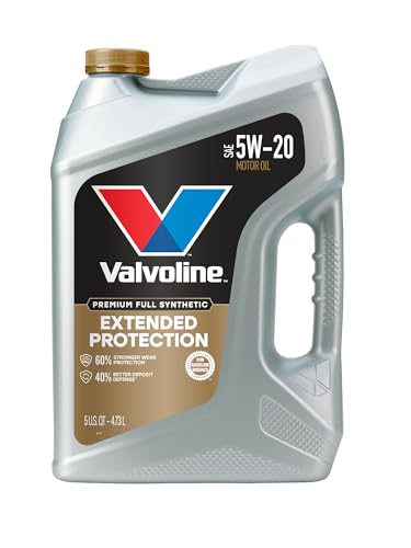 Valvoline Extended Protection Full Synthetic Motor Oil SAE 5W20 5 QT - Image 1