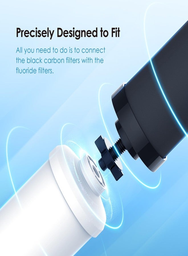 Waterdrop NSF/ANSI 42&372 Standard Gravity Water Filter, Replacement for Berkey® BB9-2® Black Filters & PF-2® Fluoride Filters, Berkey® Gravity Water Filter System and Waterdrop King Tank Series - Image 5